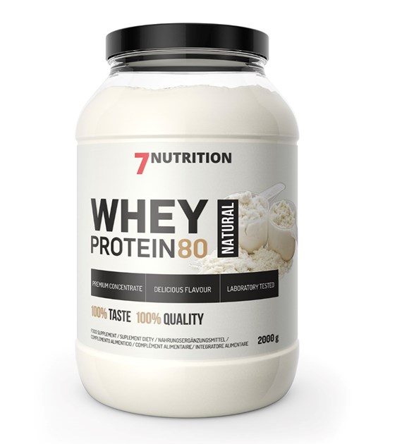 7Nutrition Whey Protein 80 2 kg o smaku naturalnym