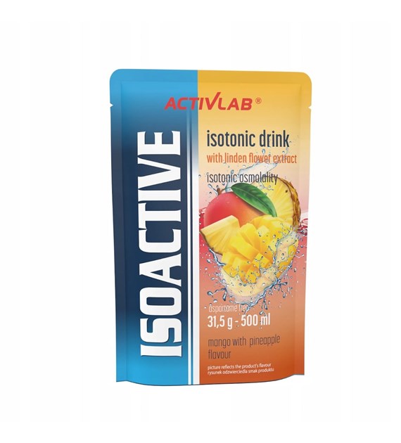 ActivLab Elektrolity Isoactive mango-ananas saszetka 31,5 g