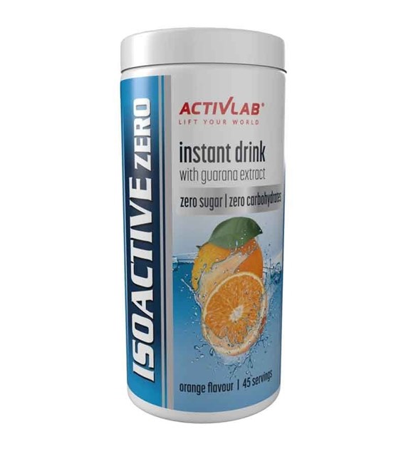 ActivLab Isoactive Zero o smaku pomarańczowym 225 g