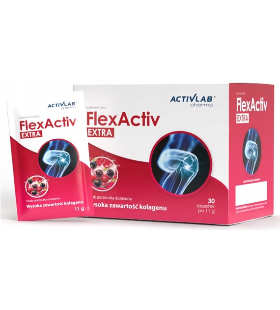 ActivLab FlexActiv EXTRA 30 saszetek x 11 g porzeczka-żurawina