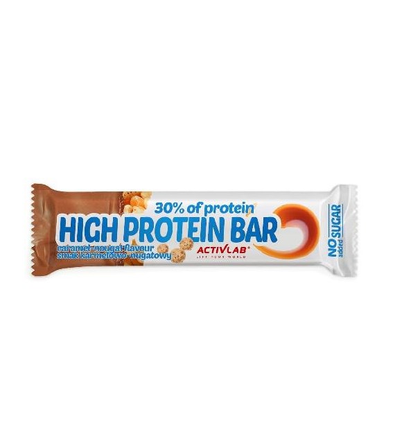 ActivLab High Protein Bar o smaku karmelowo-nugatowym 49 g