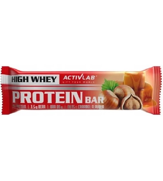 ActivLab High Whey Protein Bar o smaku orzechowo-karmelowym 80 g