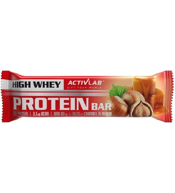 ActivLab High Whey Protein Bar o smaku orzechowo-karmelowym 80 g