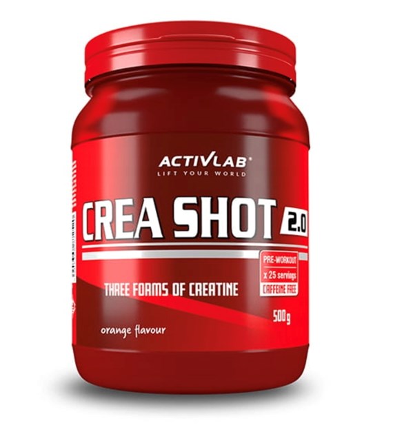 ActivLab CreaShot 2.0 o smaku pomarańczowym 500 g