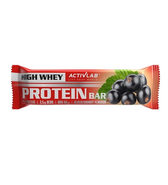 ActivLab High Whey Protein Bar o smaku czarnej porzeczki 80 g