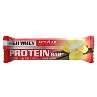 ActivLab High Whey Protein Bar o smaku waniliowym w polewie jogurtowej 80 g