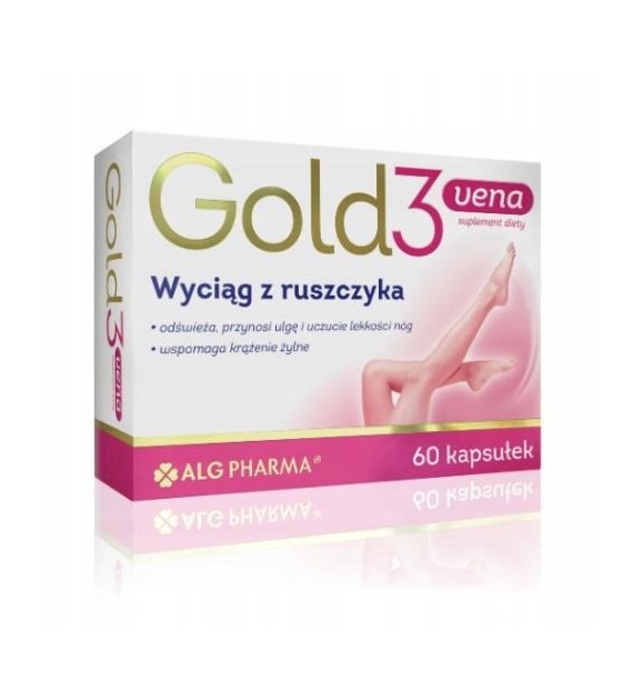 Alg Pharma Gold3vena 60 kapsułek