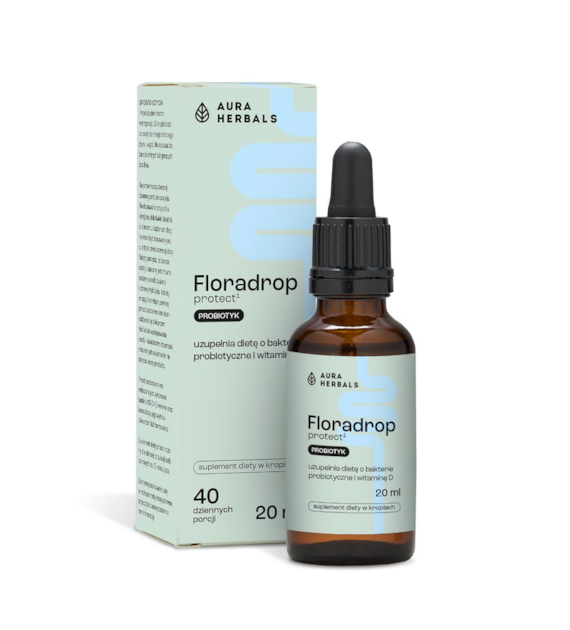 Aura Herbals Floradrop protect probiotyk krople 20 ml