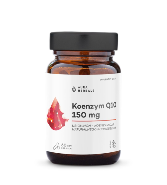 Aura Herbals Koenzym Q10 150 mg 60 kapsułek