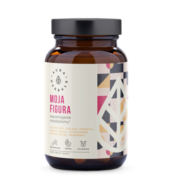 Aura Herbals Moja Figura 60 kapsułek wegańskich