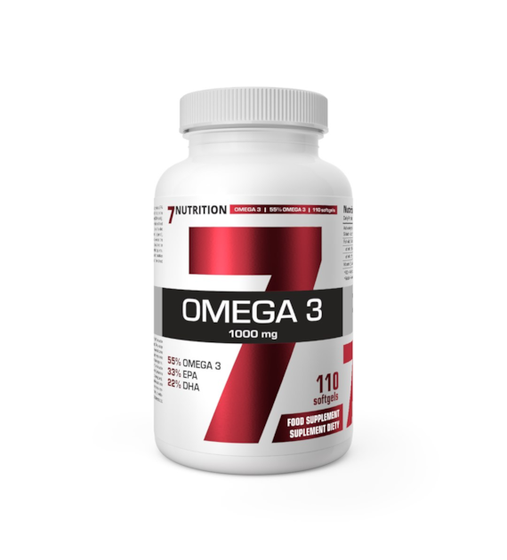 7Nutrition Omega-3 55% 1000 mg 110 kapsułek żelowych