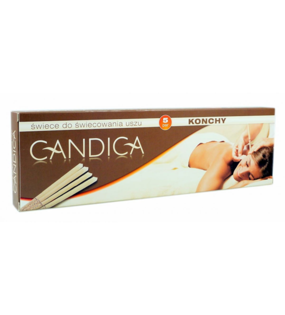 Aura Herbals Candica Świece do świecowania uszu KONCHY 5 par
