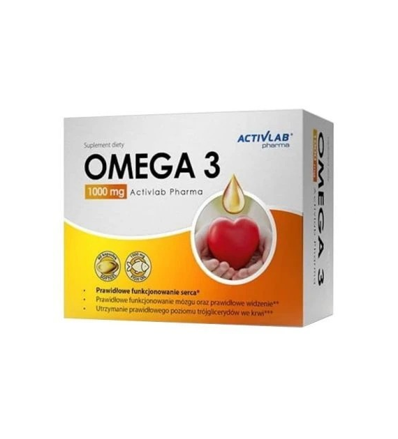 Activlab Omega 3 18/12 1000 mg 60 kapsułek