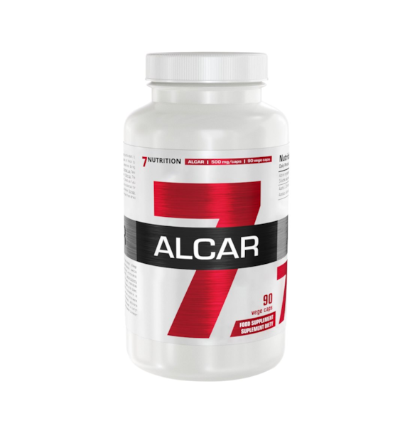 7Nutrition ALCAR Acetylo L-Karnityna 500mg 90 vege kapsułek