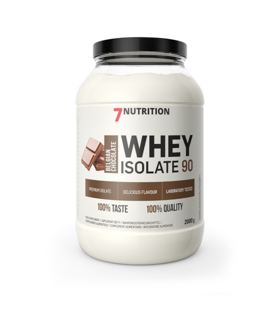 7Nutrition Whey Isolate 90 2 kg o smaku czekoladowym