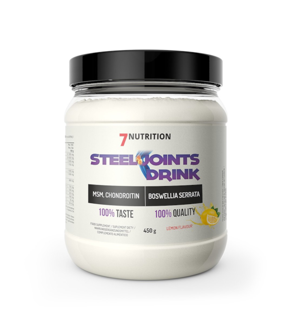 7Nutrition Steel Joints Drink 450 g o smaku cytrynowym
