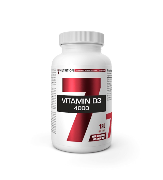 7Nutrition Vitamin D3 4000 120 kapsułek żelowych