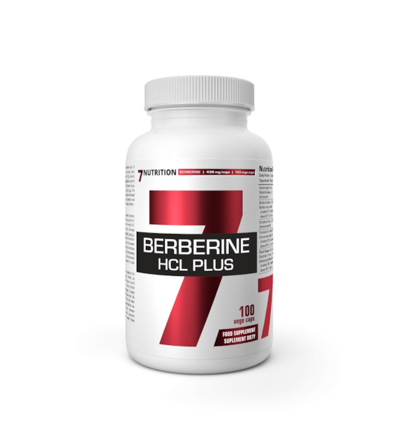 7Nutrition Berberine HCL PLUS 100 vege kapsułek