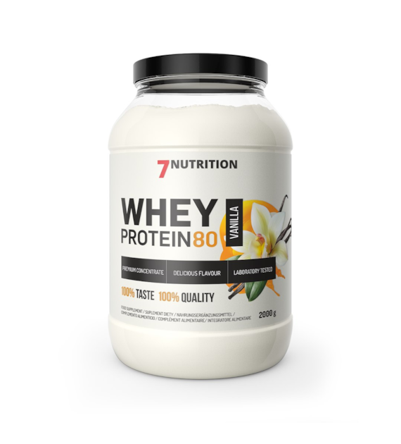 7Nutrition Whey Protein 80 2 kg o smaku waniliowym