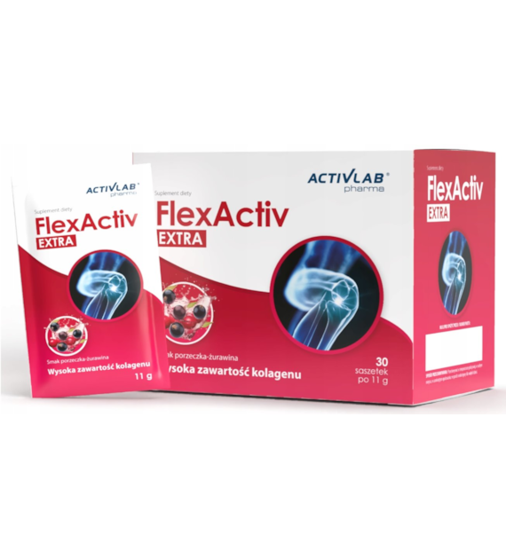 ActivLab FlexActiv EXTRA 30 saszetek x 11 g porzeczka-żurawina