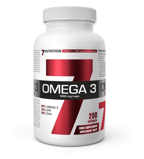 7Nutrition Omega-3 65% 1000mg 200 kapsułek miękkich