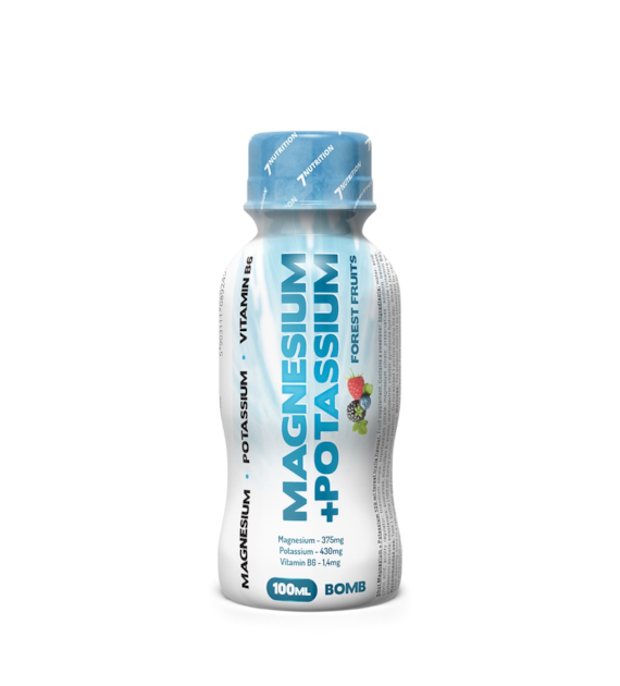 7Nutrition Magnesium Potas shot 100 ml o smaku owoców leśnych