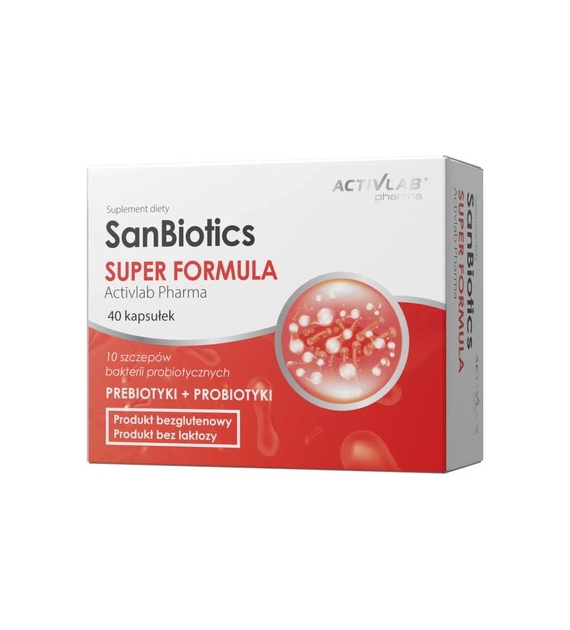 ActivLab SanBiotics Super Formula 40 kapsułek