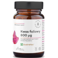 Aura Herbals Kwas foliowy 800 μq Quatrefolic 60 kapsułek