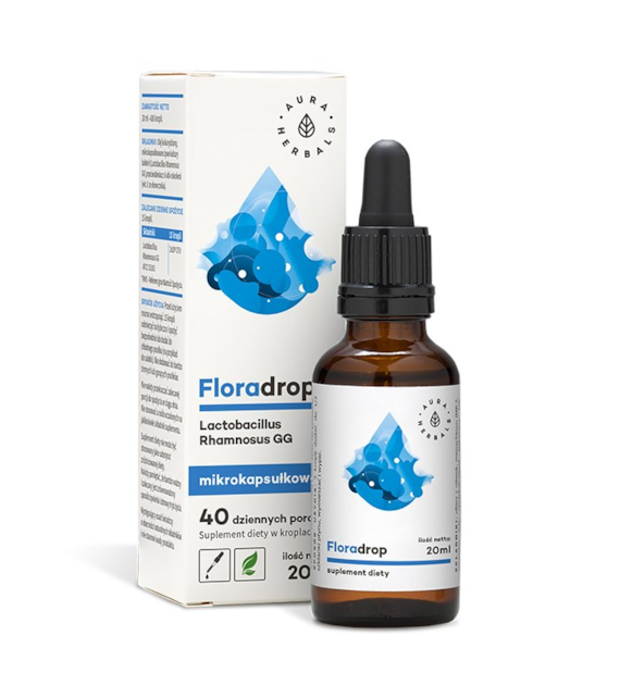 Aura Herbals Floradrop Lactobacillus Rhamnosus GG 20 ml w kroplach