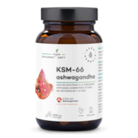 Aura Herbals Ashwagandha KSM-66 200 mg 120 kapsułek