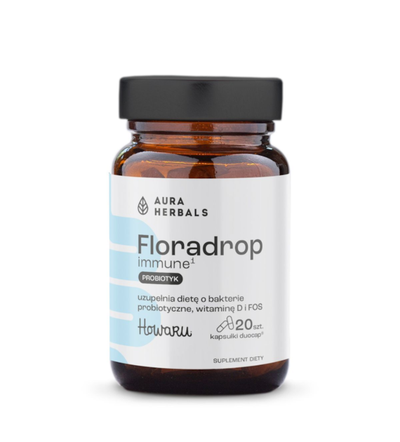 Aura Herbals Floradrop immune probiotyk 20 kapsułek