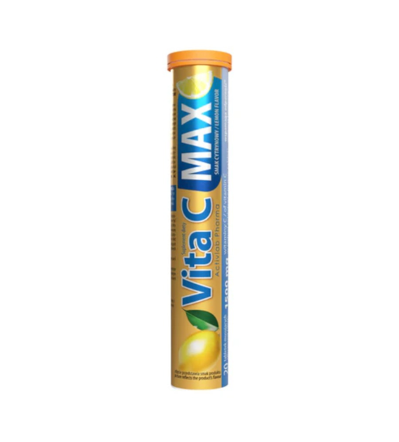 Activlab Vita C MAX 1500 mg 20 tabletek musujących o smaku cytrynowym