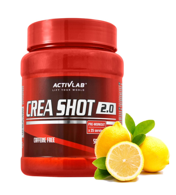 ActivLab CreaShot 2.0 o smaku cytrynowym 500 g
