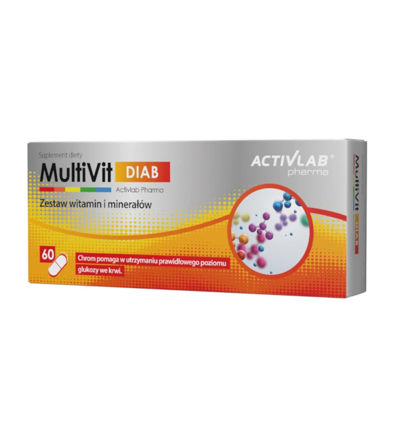 Activlab MultiVit Diab 60 kapsułek