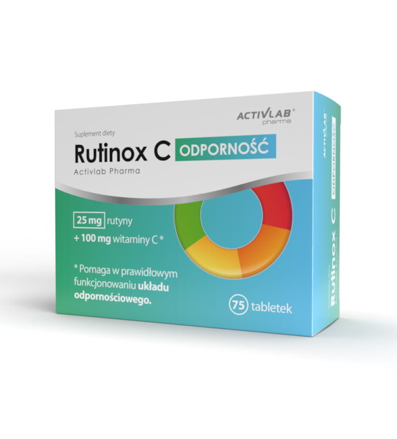 Activlab Rutinox C witamina C rutyna 75 tabletek