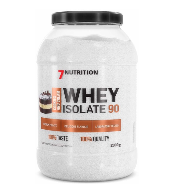 7Nutrition Whey Isolate 90 2 kg o smaku ciastka z kremem