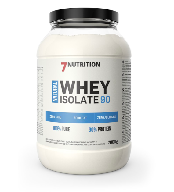 7Nutrition Natural WPI whey isolate 90 2000g smak naturalny