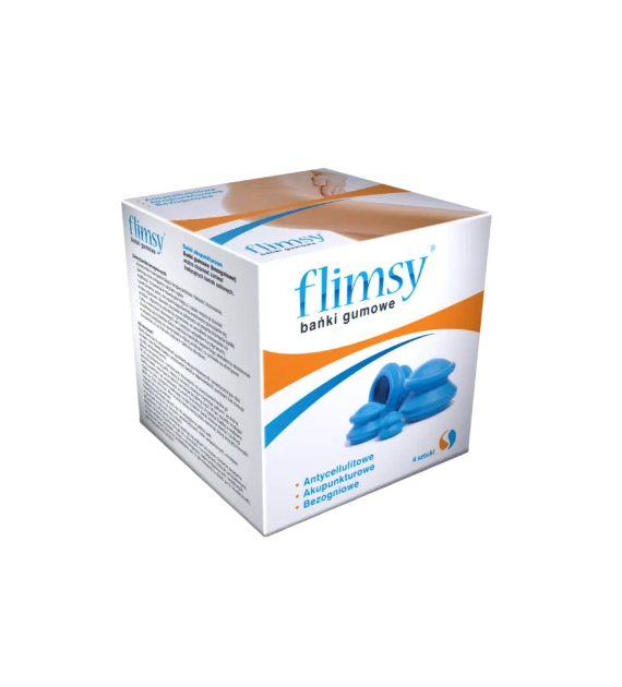 Aura Herbals Bańki Chińskie Gumowe FLIMSY 4 szt.