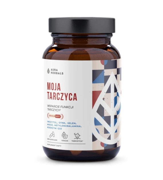 Aura Herbals Moja Tarczyca Wsparcie Funkcji Tarczycy 60 kapsułek