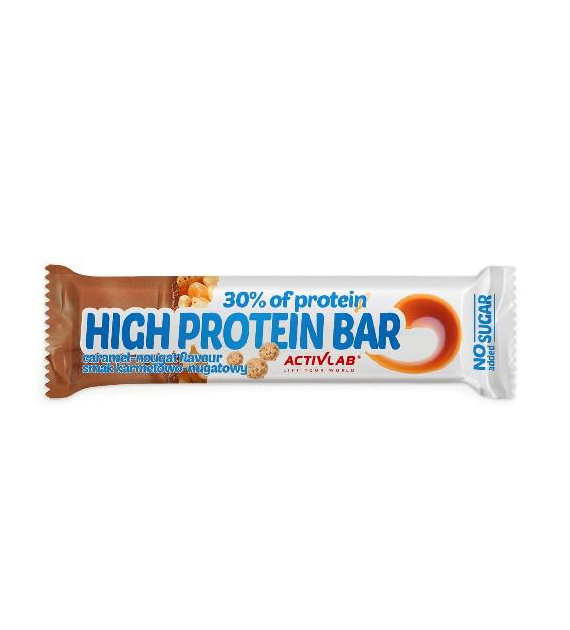 ActivLab High Protein Bar o smaku karmelowo-nugatowym 49 g