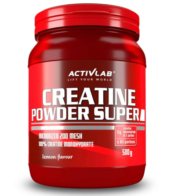 ActivLab Creatine Powder Super o smaku cytrynowym 500 g