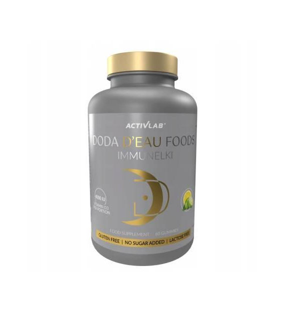 Activlab DODA D'EAU FOODS Immunelki 60 żelek o smaku cytryna-limonka