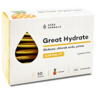 Aura Herbals Great Hydrate 10 saszetek o smaku ananasowym