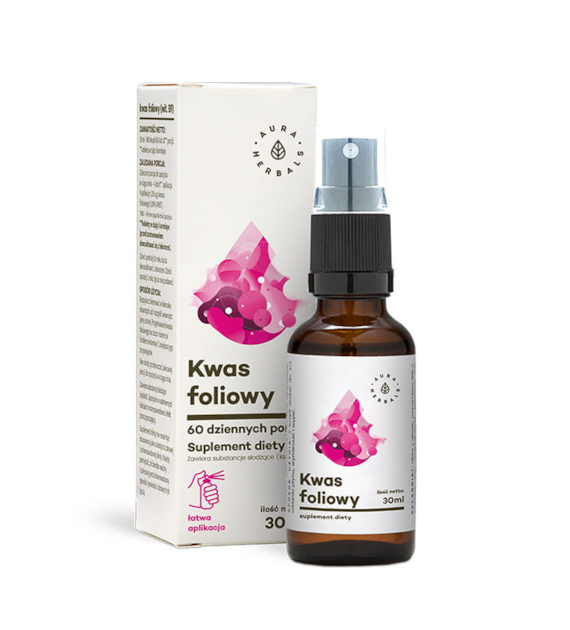 Aura Herbals Kwas foliowy 30ml