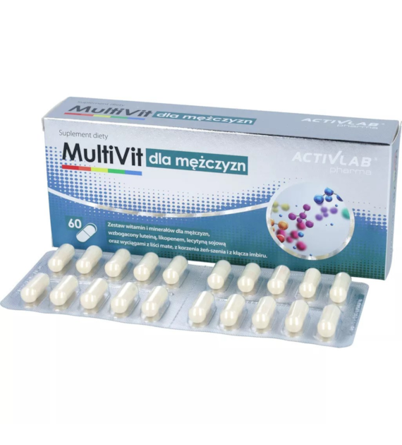 ActivLab Multivit dla Mężczyzn 60 kapsułek