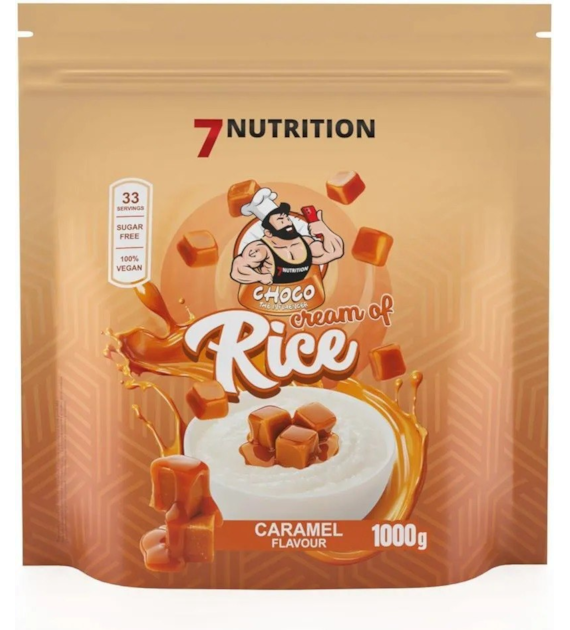 7Nutrition Cream of Rice 1 kg caramel