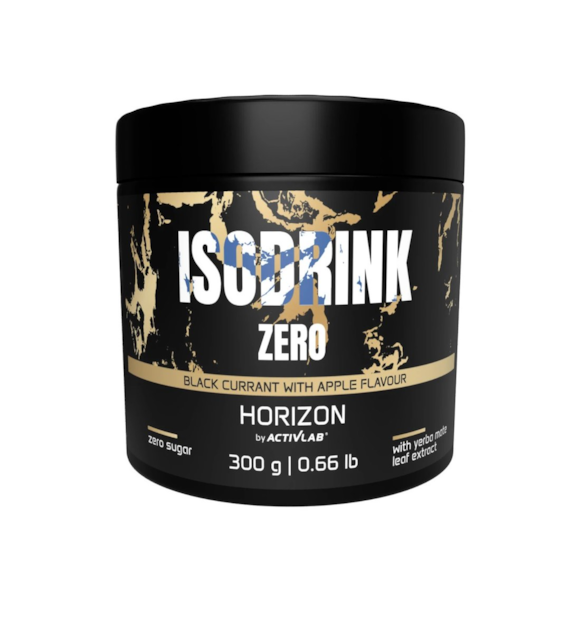 HORIZON by ActivLab Isodrink Zero czarna porzeczka z jabłkiem słój 300 g