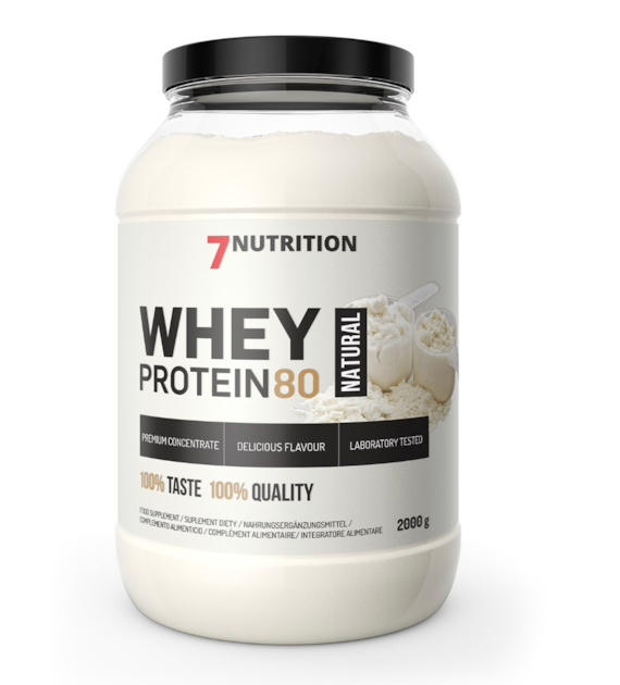 7Nutrition Whey Protein 80 2 kg o smaku naturalnym