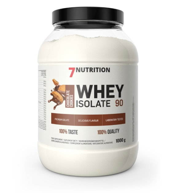 7Nutrition Whey Isolate 90 1 kg o smaku czekoladowego ciastka