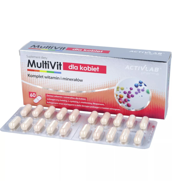 ActivLab Multivit dla Kobiet 60 kapsułek